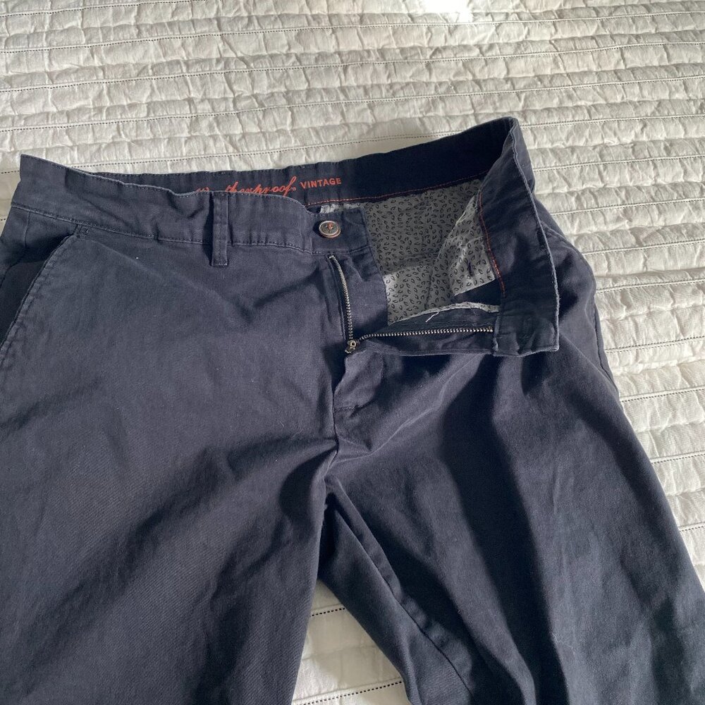 Soft Men's Black Slacks 34Wx30L